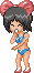 Pretty Girl icon/pixelart