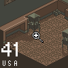 Isometric Stamp : A room icon/pixelart