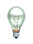 Light bulb  icon/pixelart