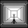 One bit tunnel  icon/pixelart