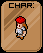 Small grave near small river.  icon/pixelart