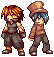 Lan and Top  icon/pixelart
