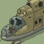 Mi24 "Hind" icon/pixelart