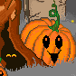 avatar background icon/pixelart