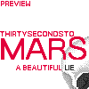 Thirty Seconds to Mars' "A Beautiful Lie" icon/pixelart