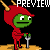 Rushing Alien  icon/pixelart
