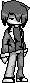 Pirate Baby Style icon/pixelart