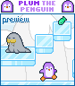 Plum the Penguin icon/pixelart