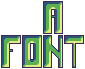 An Font icon/pixelart