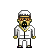 Ali G (White) icon/pixelart