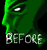 alien dude before and after