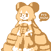 Anna Oakley icon/pixelart