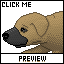 Anni the Puppy Dog  icon/pixelart