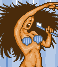 OMG NUDITY ~ Aphro in de mornin in her bathroom kind of headbangin singin in front of the mirror...  icon/pixelart