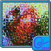 Apple and Pear Still Life icon/pixelart