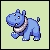 creepy hippos