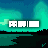 Aurora icon/pixelart