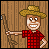 Avatar - farmer  icon/pixelart