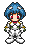 Rei Ayanami icon/pixelart
