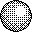 Black and white orb icon/pixelart