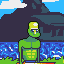 Badass Orc icon/pixelart
