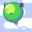 Everyone loves balloons icon/pixelart