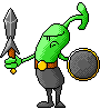 Bean Warrior icon/pixelart