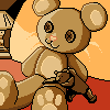 Sleep time icon/pixelart