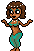 Belly Dancer  icon/pixelart