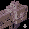 Black ship icon/pixelart