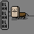 Man! the complaining?! Dog! icon/pixelart