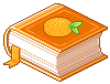 Oranjtri Book  icon/pixelart