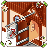Butchers Iso Building  icon/pixelart