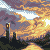 August icon/pixelart