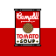 Warhol's Campbell Soup  icon/pixelart