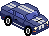 animated car  icon/pixelart