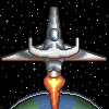 The Ship From Earth icon/pixelart
