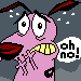 Courage the Cowardly Dog icon/pixelart
