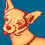 Chihuahua icon/pixelart