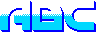 Chunky ST/Amiga style font icon/pixelart
