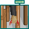 Dining Hall with a Plain Wall  icon/pixelart