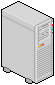 Compaq Prosignia old server case icon/pixelart
