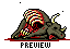 Dead cow and maggots animation