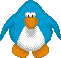 penguin in style of clubpenguin V2  icon/pixelart