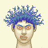 Crazy hair guy