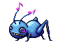 cricket sprite icon/pixelart
