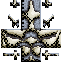 SHMUP Cruciform Battlecruiser ship