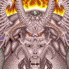 Demoniak icon/pixelart