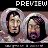 Discombobulated Duo in Disco Dimension  icon/pixelart