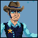 You Gotta Shoot'em in the Head! icon/pixelart